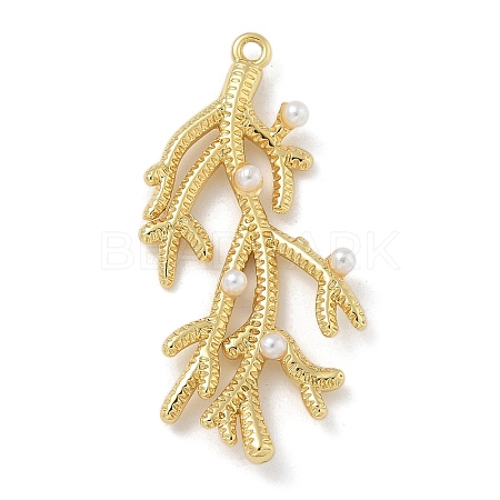 Rack Plating Brass Pendants KK-G515-67G-1
