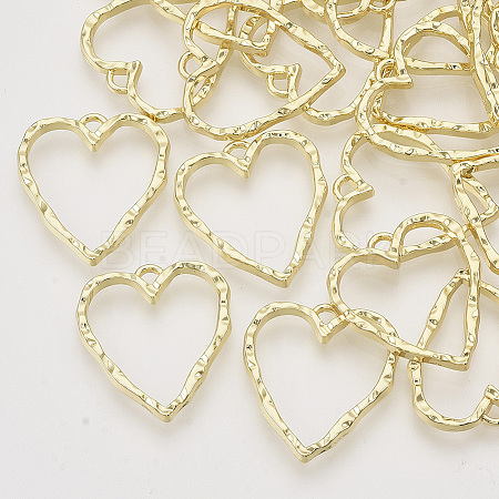 Rack Plating Alloy Open Back Bezel Pendants LS-PALLOY-N150-36-1