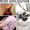 Acrylic Rhinestone Cabochons DIY-GF0009-15-5