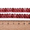 Crackle Transparent Glass Beads Strands GLAA-N074-02A-08-4