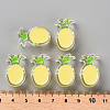 Transparent Enamel Acrylic Beads TACR-S155-002B-4