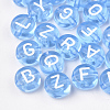 Transparent Acrylic Beads X-TACR-N002-04C-1
