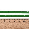 Imitation Jade Glass Beads Strands X-GLAA-N070-01A-B05-4