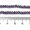 Transparent Glass Beads Strands LS-EGLA-A035-T3mm-D15-5