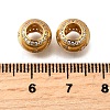 925 Sterling Silver Cubic Zirconia European Beads STER-F061-08G-2