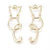 Alloy Pendants X-PALLOY-M183-01G-RS-1