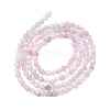 Natural Kunzite Beads Strands G-G343-B03-3mm-3