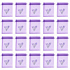 20Pcs Polyester Mesh Sachet Packing Drawstring Bgas ABAG-TA0002-20B-1