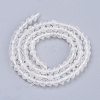 Natural Rainbow Moonstone Beads Strands G-R475-030-2