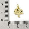 Brass Micro Pave Cubic Zirconia Charms KK-M283-27D-01-3