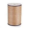 Round Waxed Polyester Thread String X-YC-D004-02E-138-1