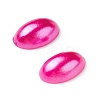 ABS Plastic Imitation Pearl Cabochons SACR-R755-6x4mm-ZM-2
