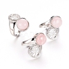 Mixed Gemstone Rings RJEW-G098-02A-P-2