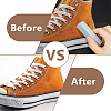 1Pc Plastic & Rubber Bristle Shoe Cleaning Brushes AJEW-DR0002-49-4