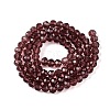 Glass Beads Strands EGLA-A034-T6mm-D13-3