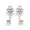 Tibetan Style Alloy Pendants TIBEP-16626-AS-NR-1