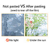 16 Sheets 4 Styles Waterproof PVC Colored Laser Stained Window Film Adhesive Static Stickers DIY-WH0314-061-8