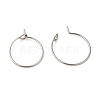 316 Surgical Stainless Steel Wine Glass Charms Rings STAS-L214-01E-3