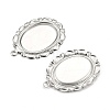 Tarnish Resistant 304 Stainless Steel Pendant Cabochon Settings STAS-I167-03P-2