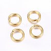 304 Stainless Steel Open Jump Rings X-STAS-O098-02G-04-1