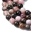 Natural Multicolor Tourmaline Beads Strands G-G446-6mm-03-4