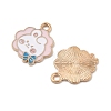 Animal Forest Theme Zinc Alloy Enamel Pendants FIND-Z065-01C-2
