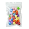 35Pcs Food Grade Eco-Friendly Silicone Focal Beads SIL-FS0001-22A-6