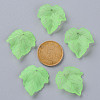 Autumn Theme Transparent Frosted Acrylic Pendants X-PAF002Y-28-4