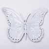 Butterfly Iron Art Wall Hanging Decorations Creative Butterfly Decoration Vintage Wall Decor Christmas Party Decoration DIY-WH0161-50C-2
