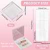 9Pcs Plastic Fake Nail Tips Storage Box CON-SP0001-15B-2