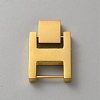 Rectangle Stainless Steel Watch Band Clasps STAS-WH0048-08C-G-1
