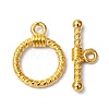 Tibetan Style Toggle Clasps X-TIBE-EA9138Y-G-FF-1