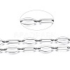 Tarnish Resistant 304 Stainless Steel Link Chains CHS-T003-27P-2