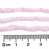Baking Paint Imitation Jade Glass Bead Strands DGLA-A034-J2MM-A26-2