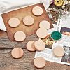 Unfinished Wooden Discs WOOD-WH0030-13-2
