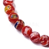 Handmade Millefiori Lampwork Beads Strands LAMP-G166-10A-3