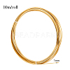 Square Brass Wire KK-WH0034-34G-02-2