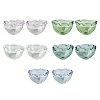 10Pcs 5 Colors Glass Bead Cone for Wind Chimes Making GLAA-FS0001-64-1