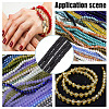 2 Strands Natural Lava Rock Beads Strands G-GO0001-53-7