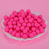 Round Silicone Focal Beads SI-JX0046A-33-3