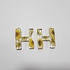 Transparent Epoxy Resin Pendants CRES-YW0002-12H-1