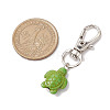 Tortoise Synthetic Turquoise Pendant Decoration HJEW-JM02294-3