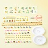 DIY Lampwork Beaded Bracelet Making Kit DIY-FZC0001-01D-4