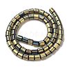 Polymer Clay Beads Strands CLAY-H006-04O-2