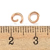 304 Stainless Steel Open Jump Rings STAS-O107-06RG-D-5