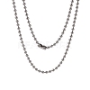 Tarnish Resistant 304 Stainless Steel Ball Chain Necklaces X-CHS-O005-B-1.5mm-1