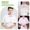 8 Pairs 2 Colors Alloy Plastic Interlocking Clasps FIND-CA0010-90A-7