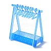 Transparent Acrylic Earring Display Stand EDIS-WH0021-05B-1