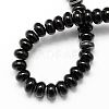 Dyed Natural Dyed & Heated Black Onyx Beads Strands G-S105-6mm-03-2