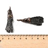 Natural Black Tourmaline Nuggets Big Pendants G-C190-01-3